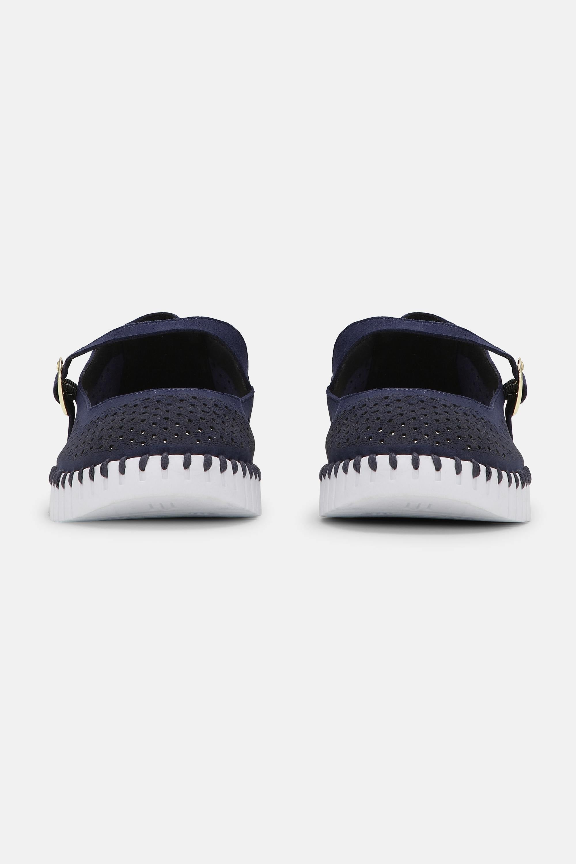 Ballerina - Dark Indigo White